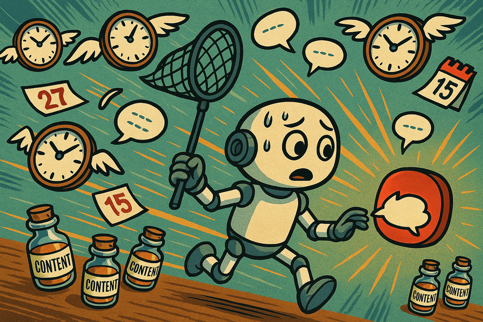 Your newsletter dies the moment you 'find time' to write