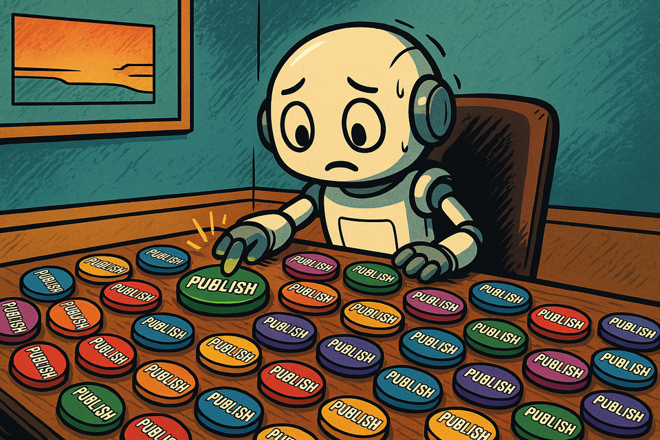 52 Button Pushes: The Real Problem with Newsletter Consistency